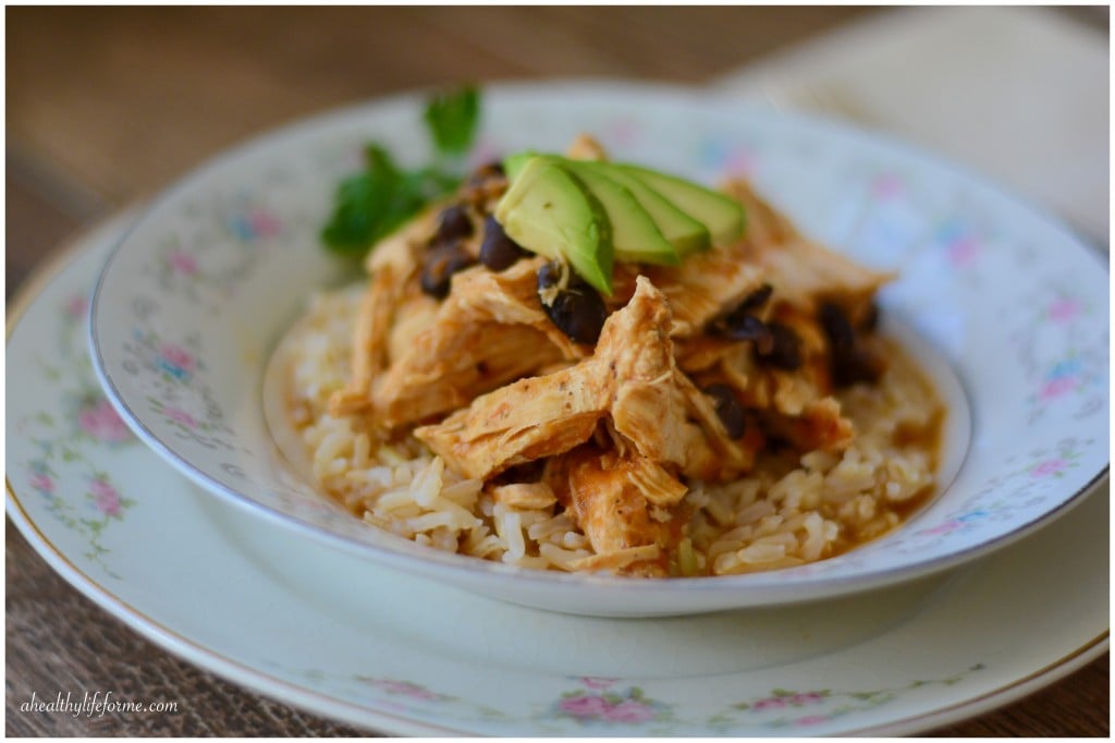 Healthy Gluten Free Chicken Black Beans and Rice Recipe