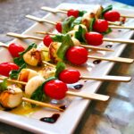 Caprese Salad Skewers at www.ahealthylifeforme.com