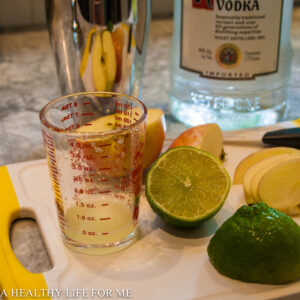 Ingredients for Autumn Breeze Cocktail