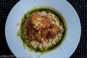 Italian Pork Shoulder served over Carnaroli