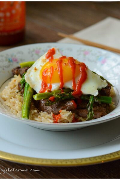 Korean Rice Bowl Recipe | ahealthylifeforme.com