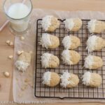 White Chocolate Coconut Cookie Recipe | ahealthylifeforme.com