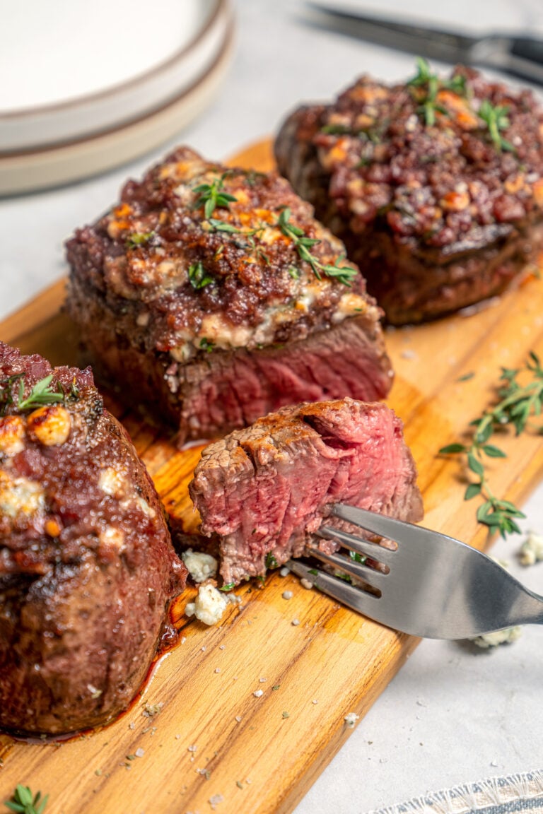 Blue Cheese Crusted Steak A Healthy Life for Me