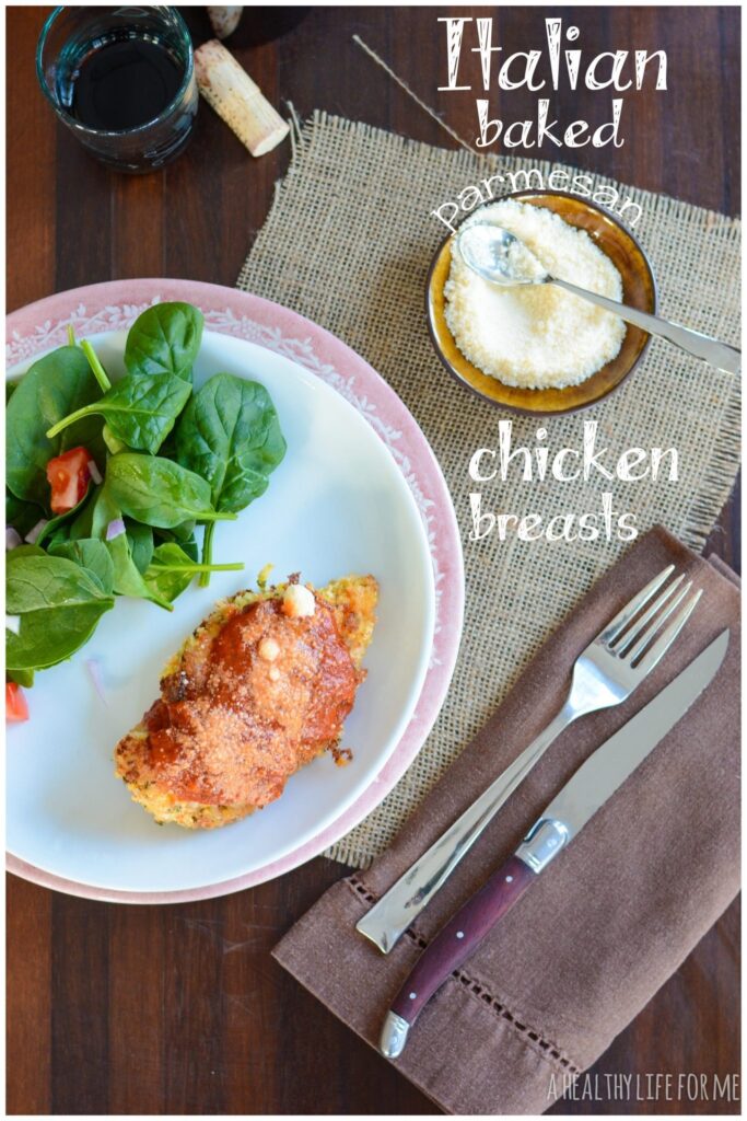 Italian Parmesan Chicken Breasts
