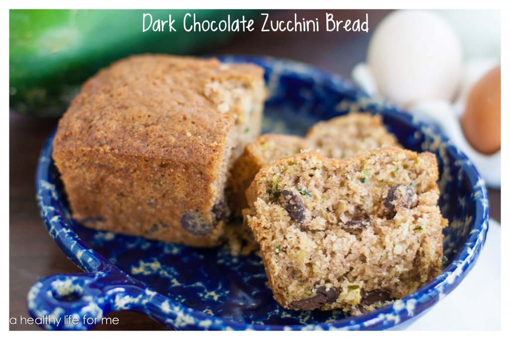 Dark Chocolate Zucchini Bread Recipe Great to Freeze 