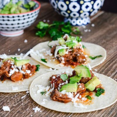 Pulled Pork Tacos Gluten Free Weeknight Dinner Recipe | ahealthylifeforme.com