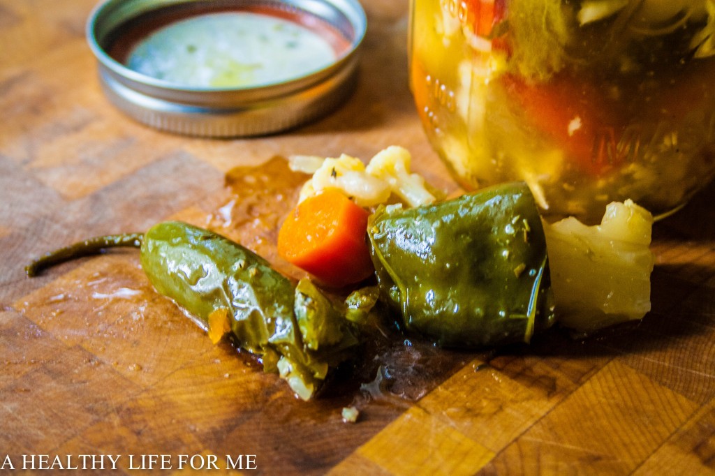 How to Make Pickled Peppers at www.ahealthylifeforme.com