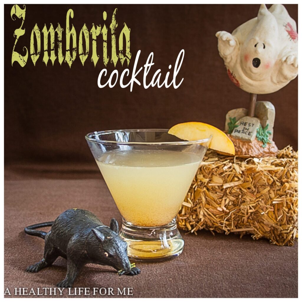 zomborita cocktail recipe for halloween | ahealthylifeforme.com
