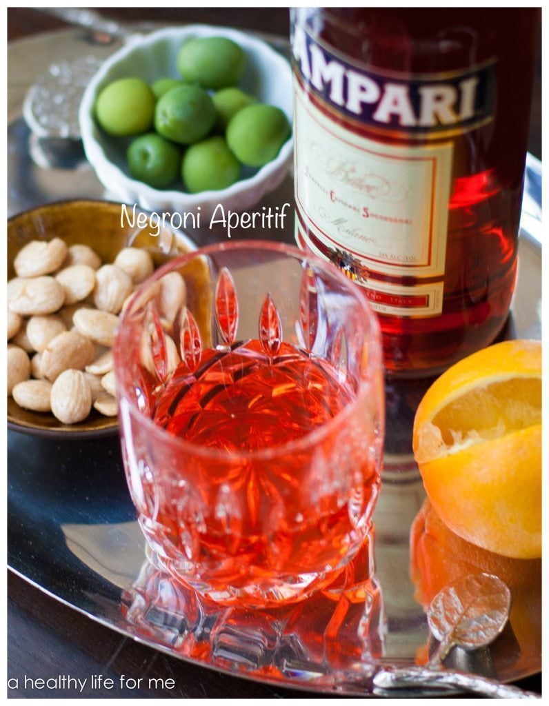 Campari, Gin, Sweet Vermouth