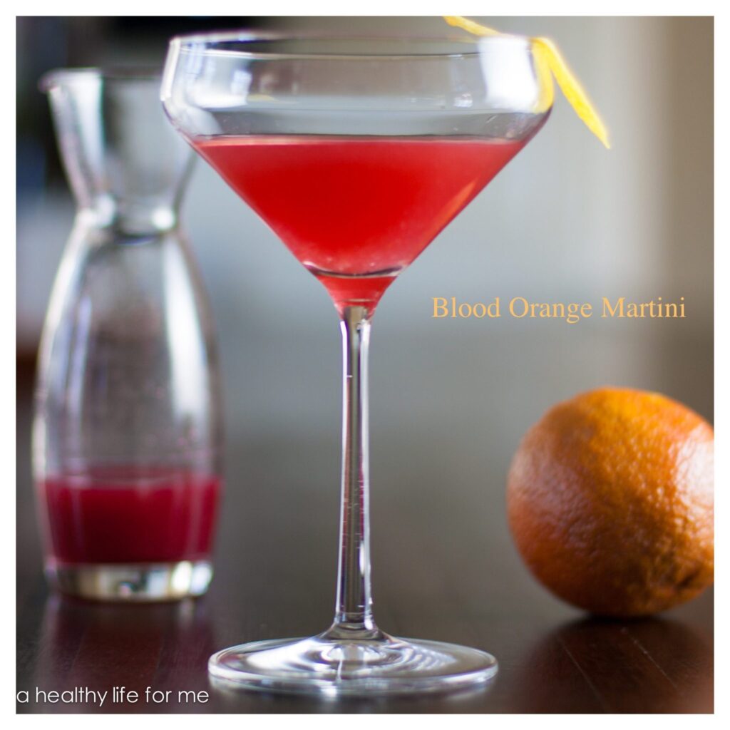 Blood Orange Martini