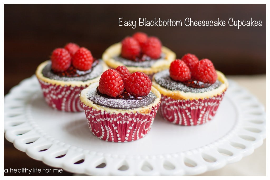 Easy Black-bottom Cheesecake Cupcakes