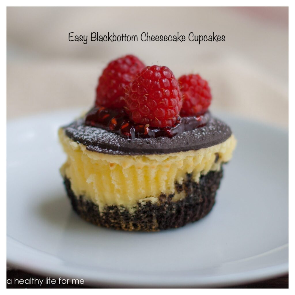 Easy Blackbottom Cheesecake Cupcakes 2