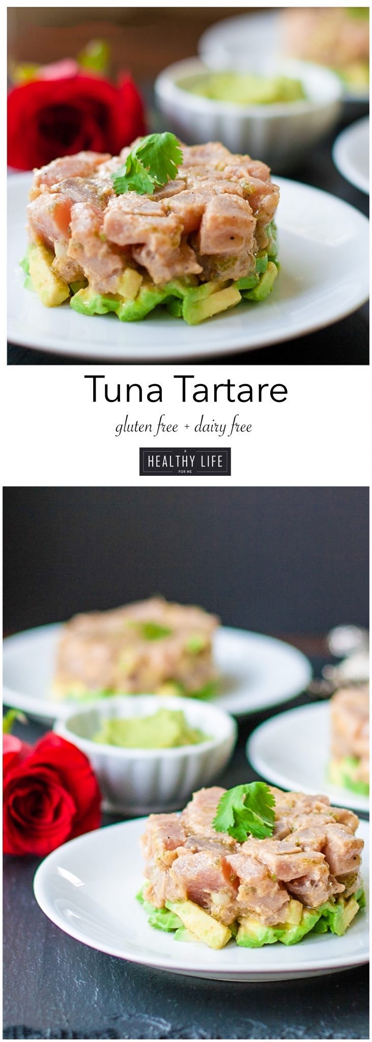 Tuna Tartare Recipe | ahealthylifeforme.com