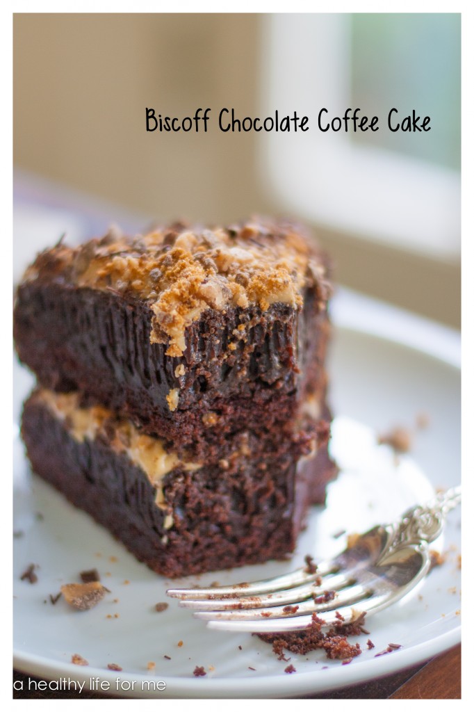Biscoff Chocolate Coffee Cake 