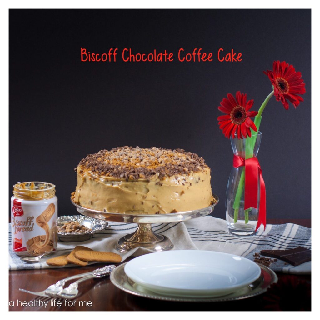 Biscoff Chocolate Coffee Cake 