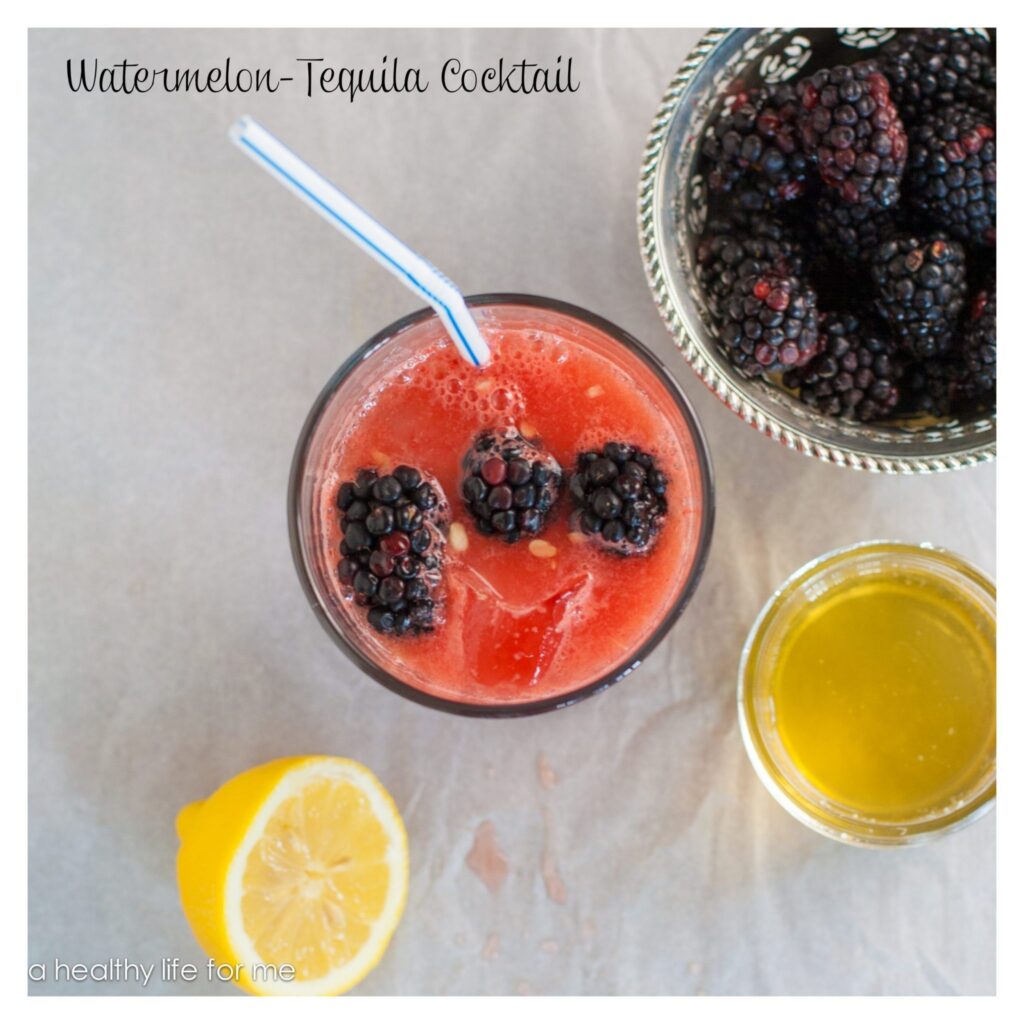 Watermelon Tequila Cocktail 