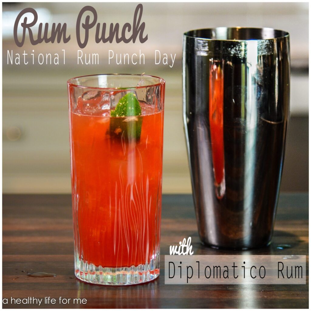 Rum Punch with Diplomatico Rum