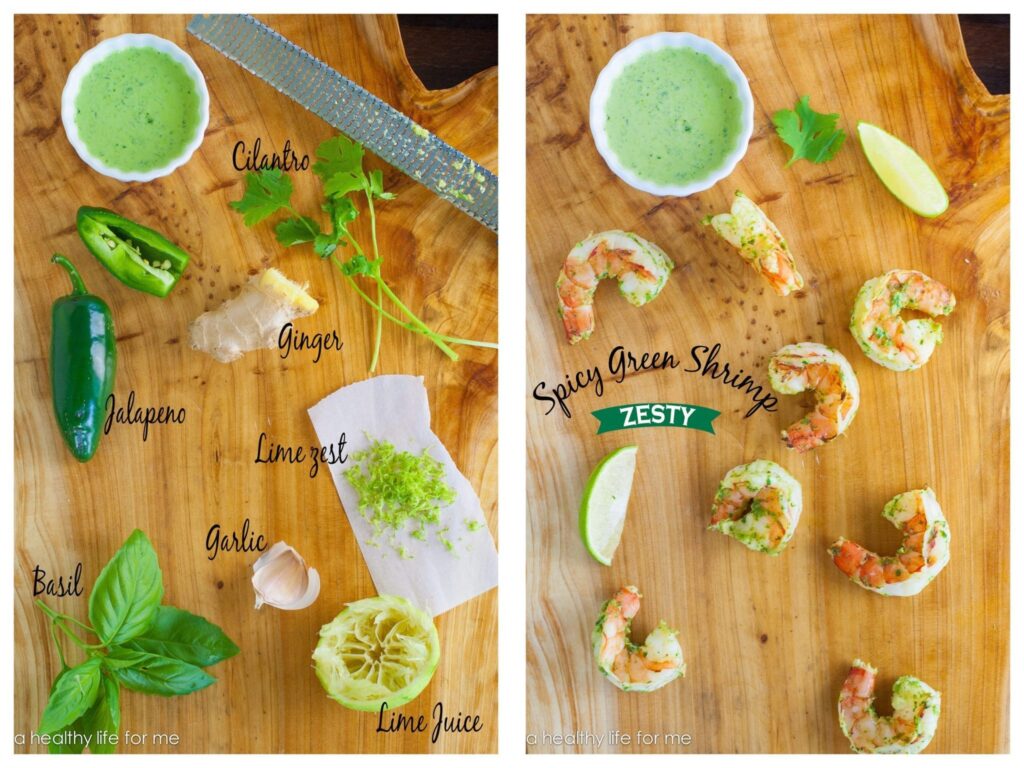 Shrimp Grilling Sauce Jalapeño Herbs