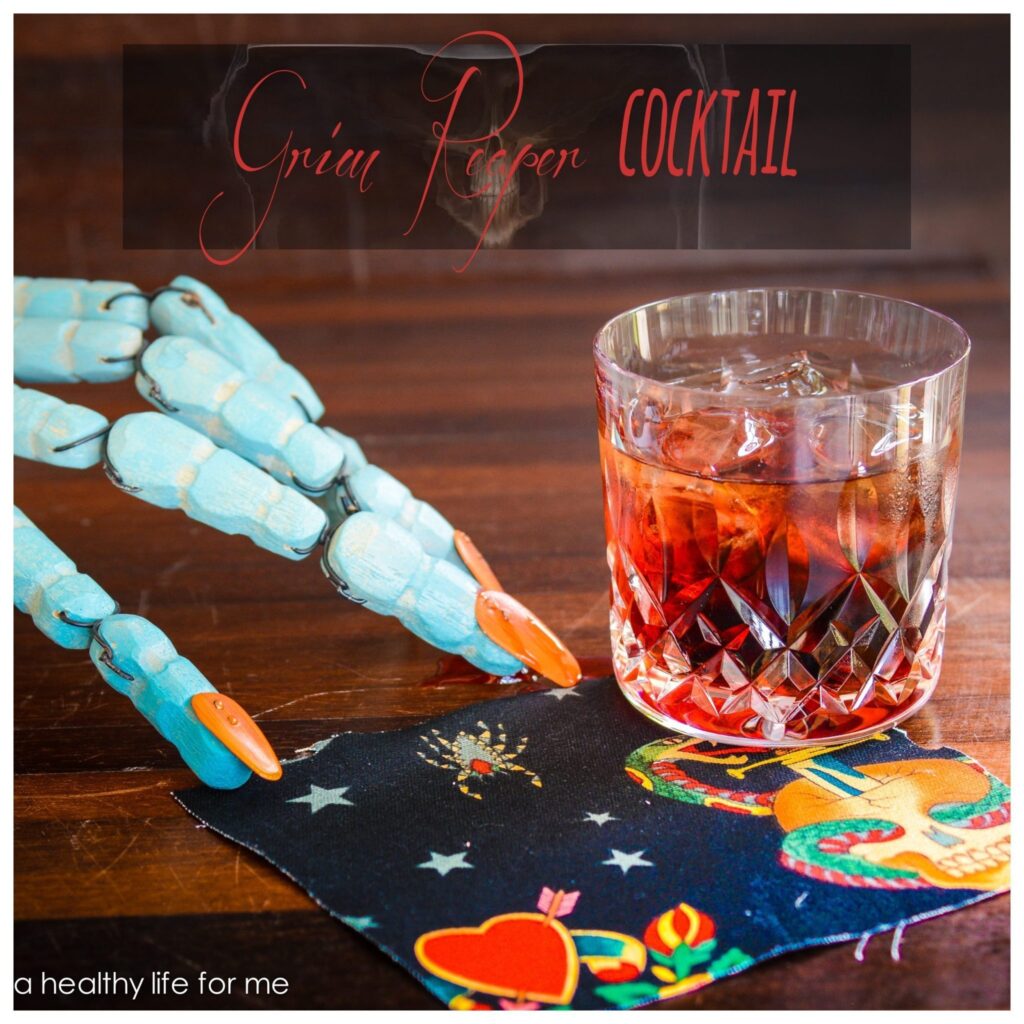 grim reaper cocktail recipe for halloween | ahealthylifeforme.com