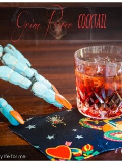 grim reaper cocktail recipe for halloween | ahealthylifeforme.com