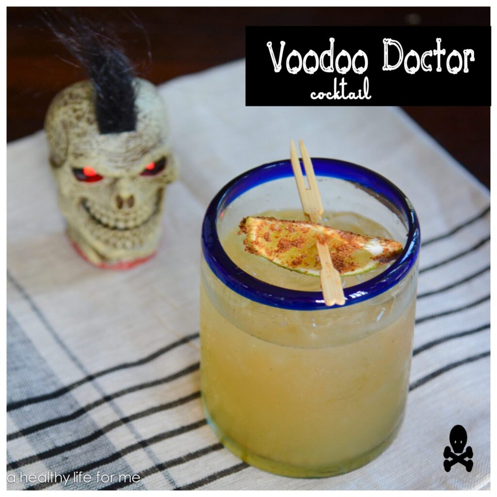 Vodoo Doctor Cocktail Recipe for Halloween | ahealthylifeforme.com