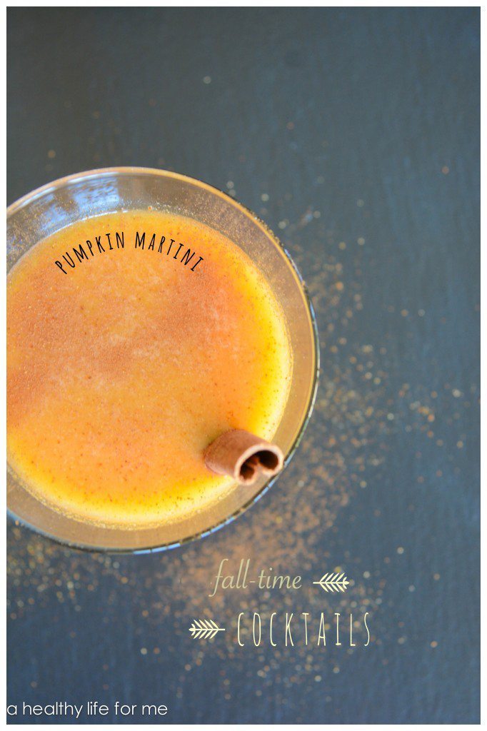 Pumpkin Martini Recipe | ahealthylifeforme.com