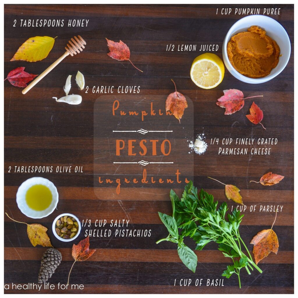 Pumpkin Pesto Healthy Appetizer Dip