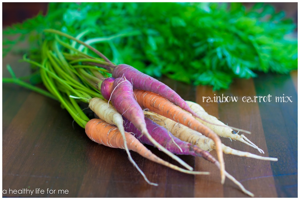 Organic Rainbow Carrot Mix Homegrown vegetables