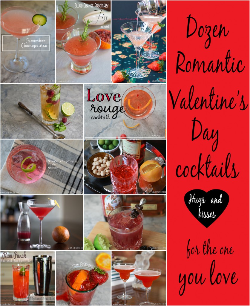 Dozen Romantic Valentine's Day Cocktail Recipes