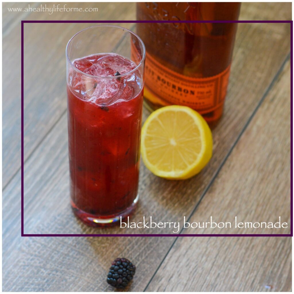 Blackberry Bourbon Lemonade Cocktail
