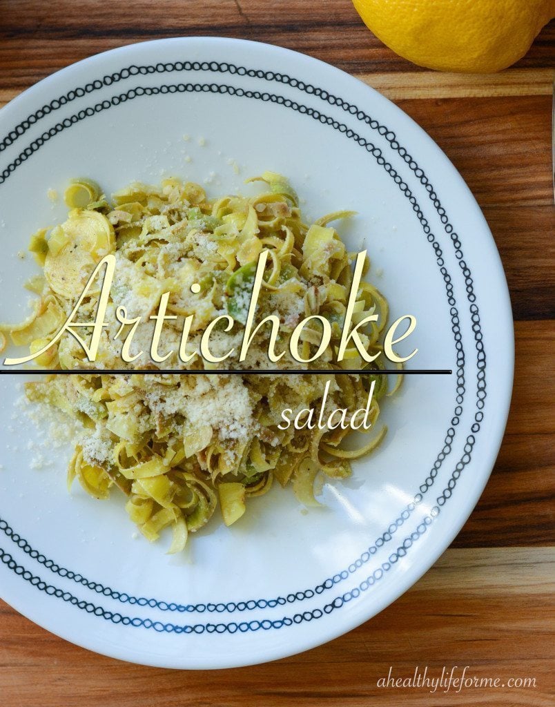 Shaved Artichoke Salad 