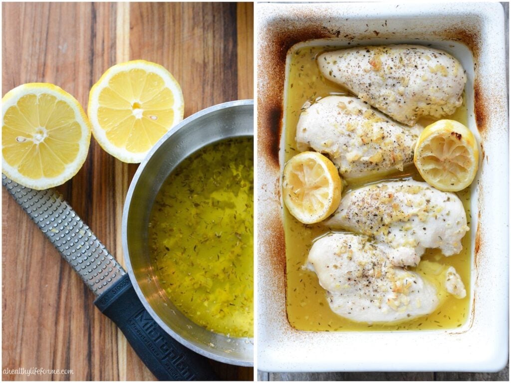 Baked Lemon Chicken Ready in 30 minutes makes a great weeknight dinner