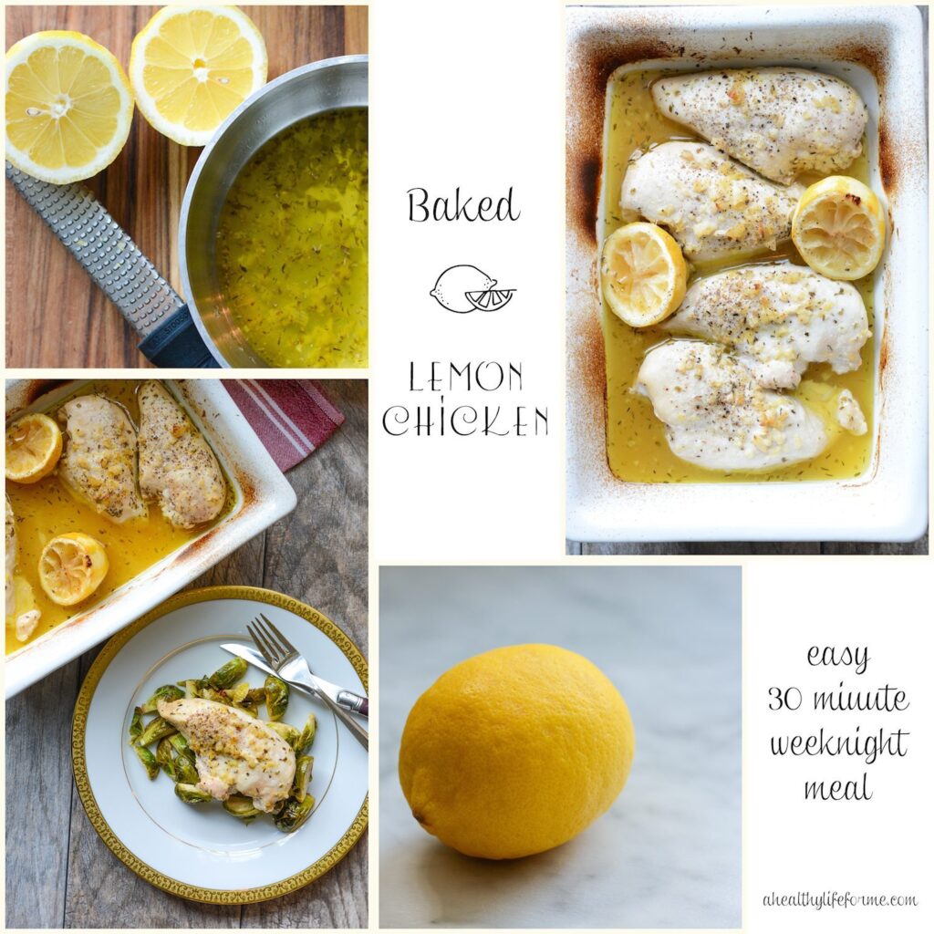 Baked Lemon Chicken ready in 30 minutes