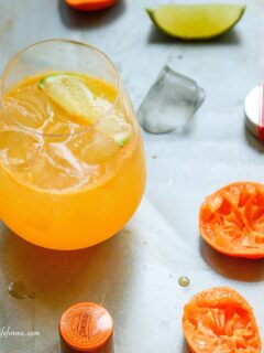 Mandarin Vodka Spritzer