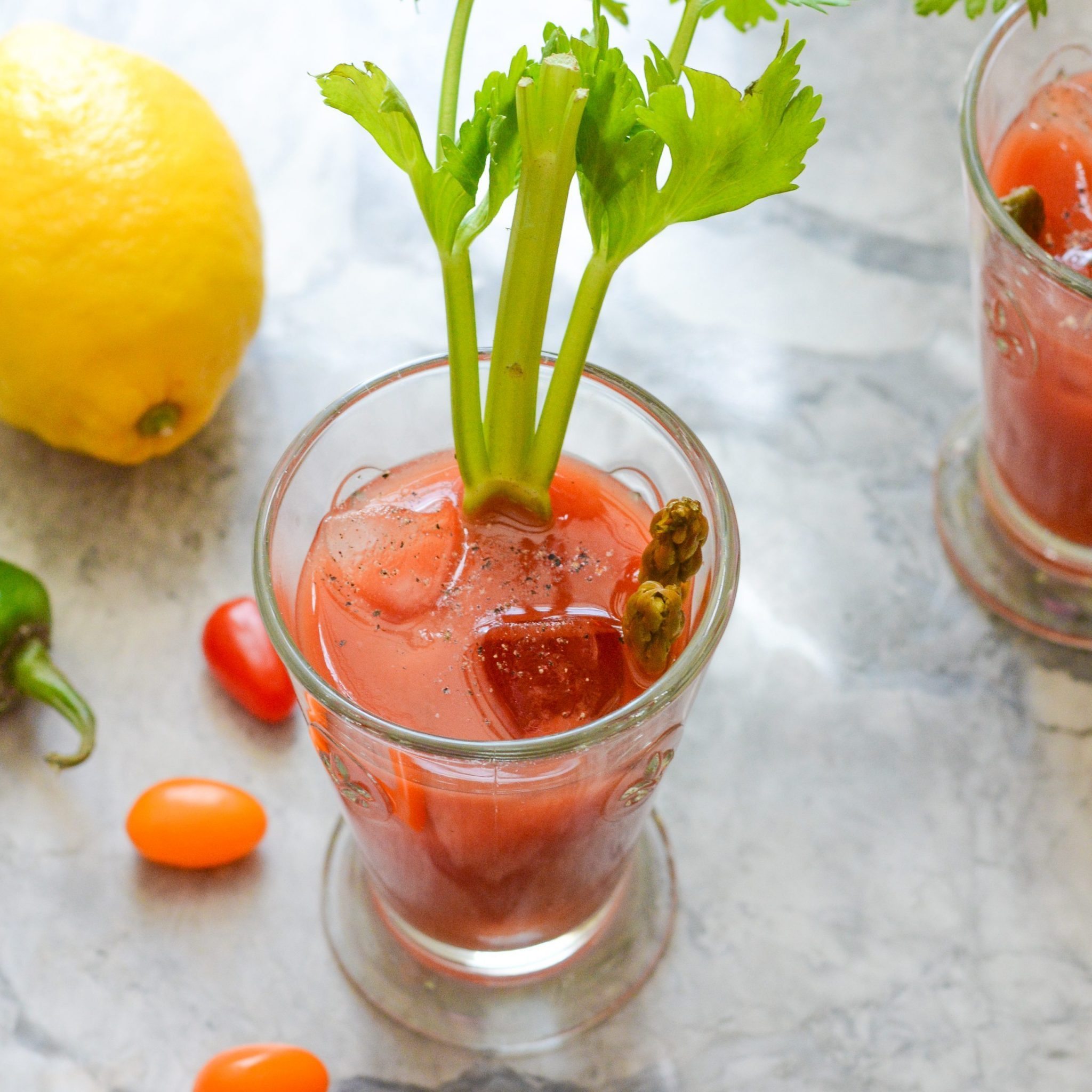 Best Bloody Mary Recipe to Make at Home - Garnish with Lemon