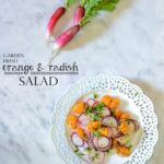 Orange and Radish Salad | ahealthylifeforme.com
