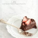 Strawberry Chocolate Paleo Cake Gluten Free Recipe | ahealthylifeforme.com