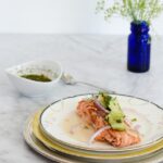 Spicy Baked Salmon with Cucumber Relish Gluten Free Recipe | ahealthylifeforme.com