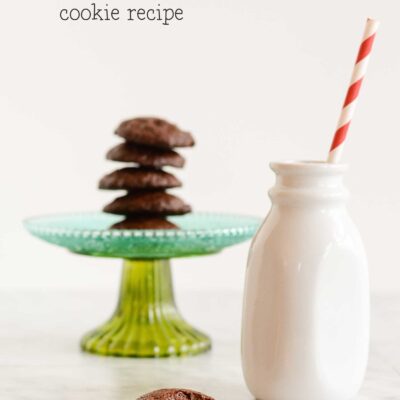 Gluten Free Chocolate Peppermint Cookie Recipe | ahealhtylifeforme.com