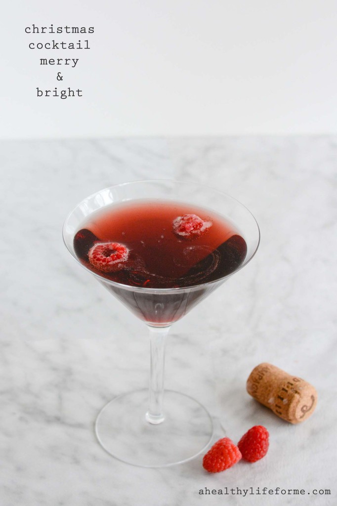 Christmas Cocktail Recipe to help you celebrate your holidays | ahealhtylifeforme.com