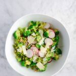 Asparagus Broccoli Salad Gluten Free Healthy Recipe | ahealthylifeforme.com