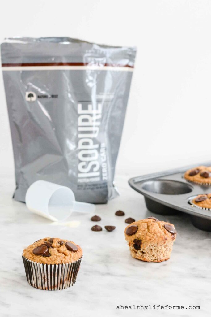 Cookies and Cream Protein Muffins Gluten Free Healthy Protein Packed Recipe | ahealthylifeforme.com