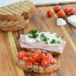Turkey Caprese Sandwich made with Hormel Natural Choice Smoked Deli Turkey | ahealthylifeforme.com
