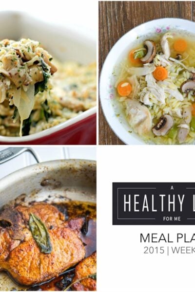 Meal Plan Week 8 | ahealthylifeforme.com
