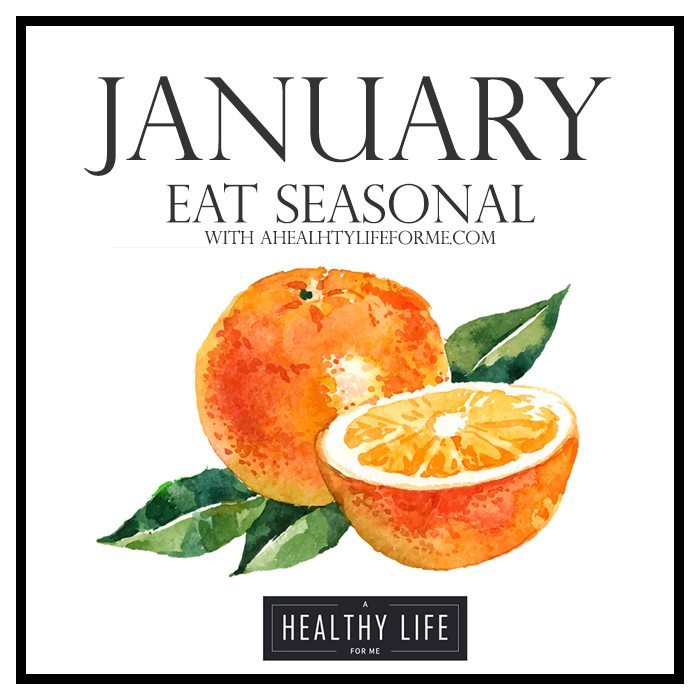 Seasonal Produce Guide for January | ahealthylifeforme.com