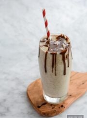 Cookies and Cream Protein Smoothie Recipe | ahealthylifeforme.com