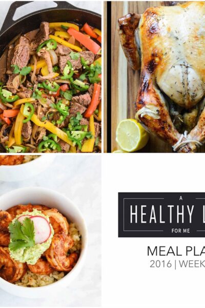 Weekly Meal Plan 9 Healthy | ahealthylifeforme.com