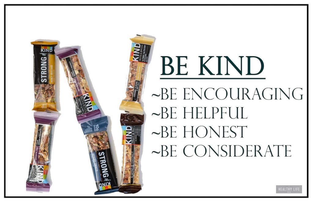 How to Be Kind and Live Kind with Kind Bars | ahealthylifeforme.com