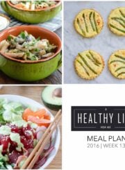 Weekly Meal Plan Week 13 | ahealthylifeforme.com