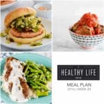 Healthy Weekly Meal Plan | ahealhtylifeforme.com